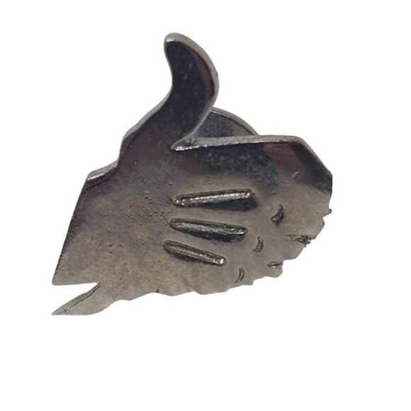 Other - Hand Glove Thumbs Up Lapel Pin Silver Tone Metal